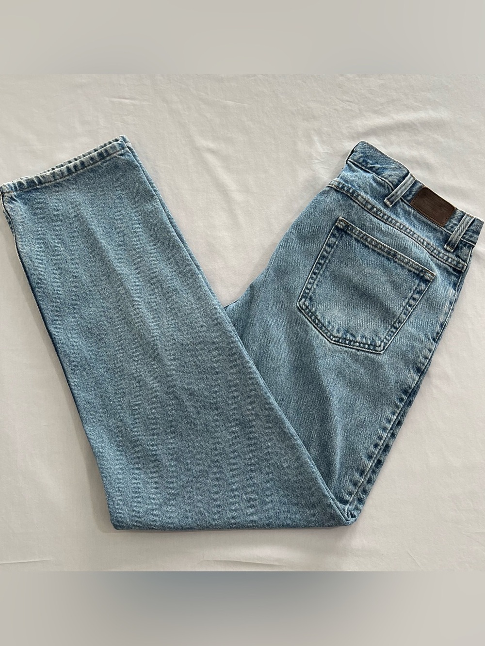 L.L. Bean Men's Light Blue Relaxed Jeans - Size 36W x 34L